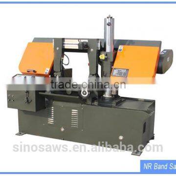 Double column metal straight cutting hydraulic band saw pulleys