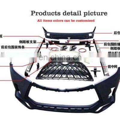 PP Material 2015-2018 Body Kits For Highlander Body Parts Suv Accessories From Maiker