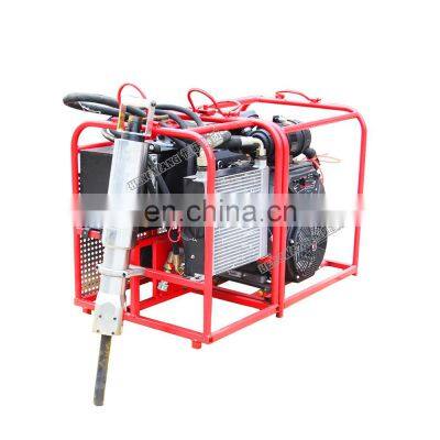 hydraulic manual wedge rock splitter price for sale