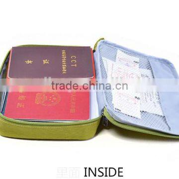Waterproof Multifuction High-capacity Travel Pastport Documents Nylon Storage Bag photo-5