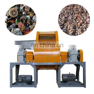 Scrap Metal Plastic Lump Jumbo Bag Fishing Net Scrap Copper Wire Solid Waste Metal Shredder Recycling Machine