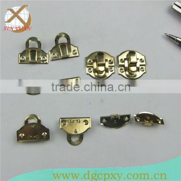 golden small lock for cosmetic boxes