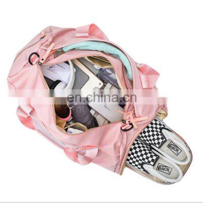 Accept Custom Service Oxford Duffle Gym Bag Fashion Overnight Travel Bag photo-3