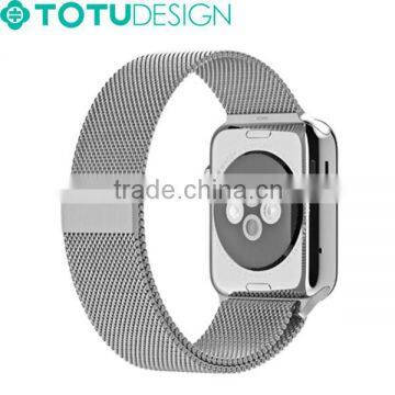 High Quality TOTU Unique Design Milanese Magnetic Stainless Steel Watch Band For Apple Watch