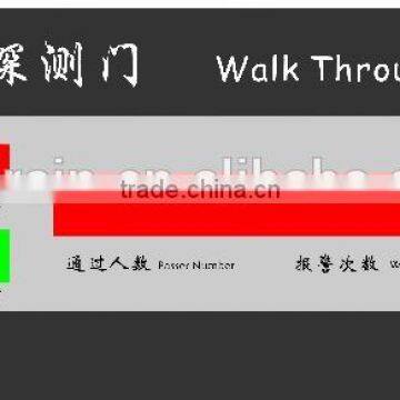 LED Light Type Walk Through Metal Detector photo-3