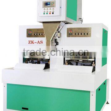 Double position vacuum rice shaping packing machine