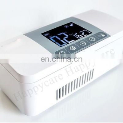 HC-P004A Mini 0.2L 2-8 degree portable refrigerator for insulin/battery operated mini fridge insulin cooler box