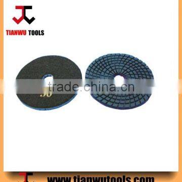 50 Grit extremely tough polishing pads for stone and marble