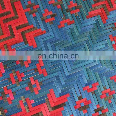 Best Seller Flat Bamboo Serving Tray Basket High Quality Coffee Tray For Fruit Basket Wholesale Multifunction photo-3