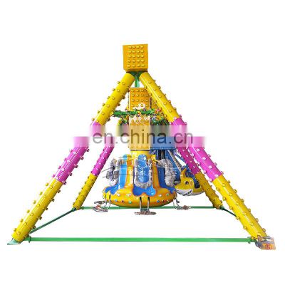 amusement park extreme swing type rotating small mini small frisbee pendulum ride