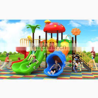 Kindergarten high quality commercial plastic slide for playground equipment