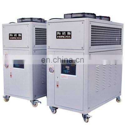 HIROSS HRL-15A  2020 hot sales scroll or Piston compressor  air cooling machine industry water chiller machine