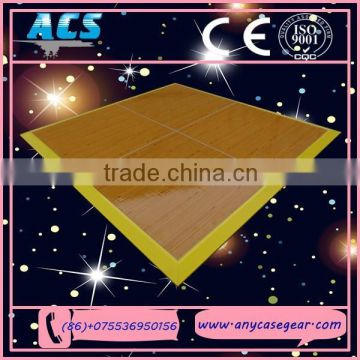 ACS wooden floor tiles, portable dance floor, used dance floor for sale