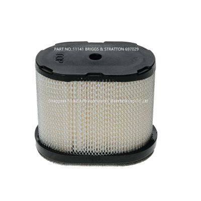 498596 Air Filter with 273356S Pre Filter Replacement for B&S 690610 697029 4207 5059 Lawn Mower