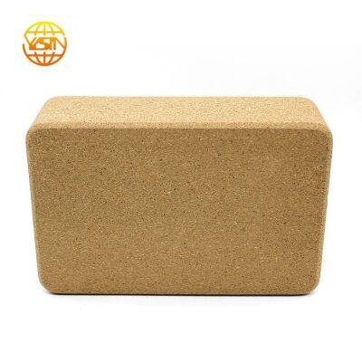 Eco Friendly Cork Material Natural Material Cork Eco Friendly Yoga Blocks Gym Fitness