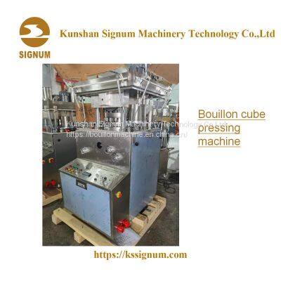 Shrimp broth seasoning bouillon cube forming machine