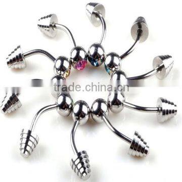 internally threaded tiny cz diamond star labret monroe lip ring piercing body jewellery