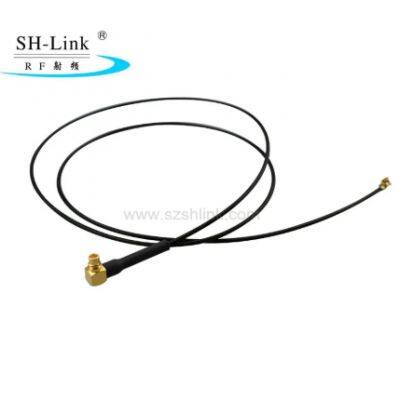 Coaxial Cable Assembly for MMCX Right Angle Male Connector for 1.13 to Ipex