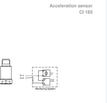 Vibro Meter CI185 185-020-AT-CA-M001 Acceleration Sensor Suppliers