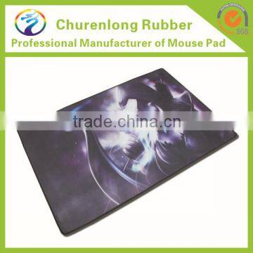 Large Gaming Mouse Mat, lightweight, Low friction fibre surface, Stitched edging, non-slip grip base