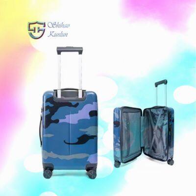 Factory Supply Abs Trolley Suitcase Folding Luggage Travel Suitcase Lightweight Luggage With Four Wheels photo-4