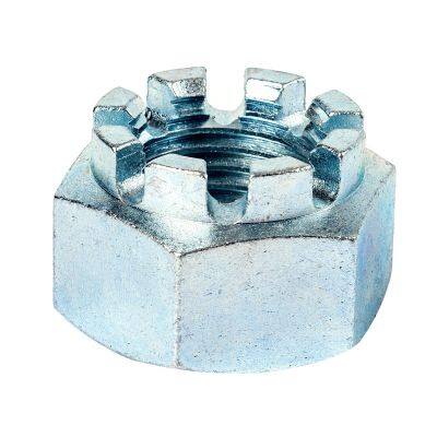DIN935 Hexagon Slotted and Castle Nuts with Zinc Plated (yellow/Black)