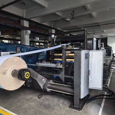 Roll Paper Sheet Cutter Machine, Duplex/Paperboard/Cardboard Paper Sheeting Machine Rotary Knife Double Reel Cross Cutting Machine