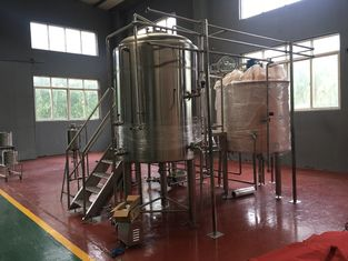 Semi-Auto Craft Beer Brewing Equipment With CIP Cleaning System photo-3