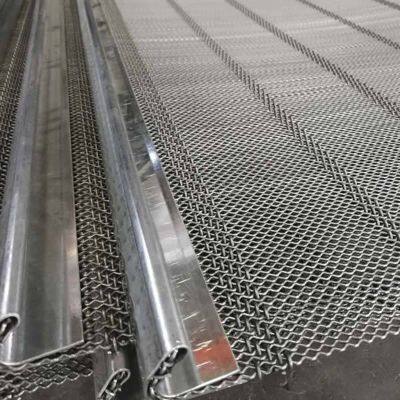Cost-Effective Crimped Screen for Quarry Aggregate Sieve Easy Installation Manufactured Supplier Bending Welding Processing