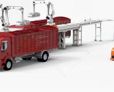 Fully automatic truck loading robot Six-Axis Bagged Compound Fertilizer Robotic Arm, Composite Loading Robot 1200-1400 bags per hour