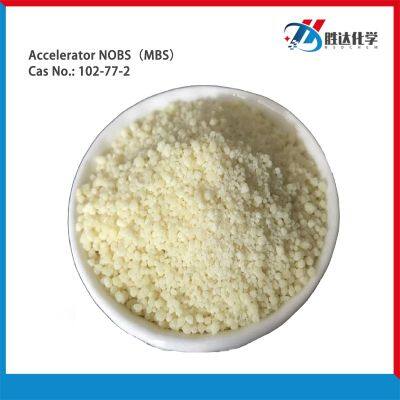 Hot Sale Rubber Accelerator Mbs/Nobs 2- (Morpholinothio) Benzothiazole CAS 102-77-2