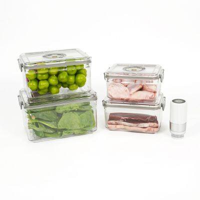 Premium Vacuum Food Storage Container Handheld Vacuum Sealer Pump for Reusable Vacuum Zipper Bags (VSC2216)