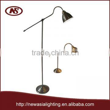 metal floor lamp