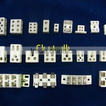 Ceramic terminal block connector