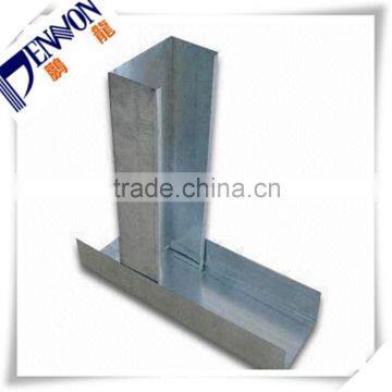 Studs And Tracks For Suspended Gypsum Board Ceiling Frame