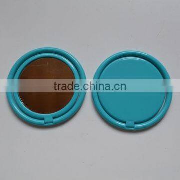 Promotional hight quality cheap pocket mirror,Cosmetic Mirror,Mini Cheap Plastic round pocket mirror