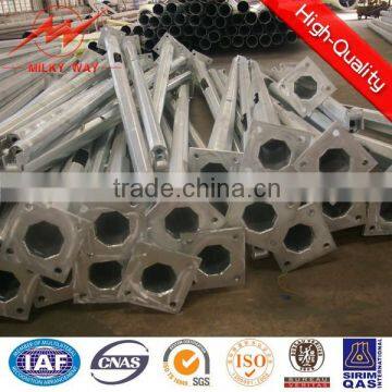 hot dip galvanized octagonal pole price