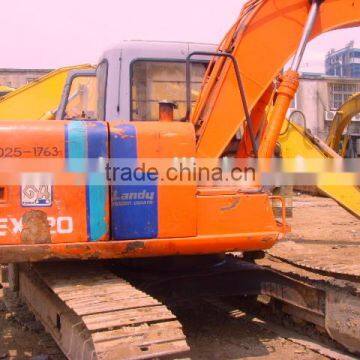 reasonable price used excavator ex120-2 oringinal Japan for cheap sale in shanghai