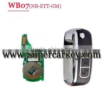 WB07 3 button remote key with NB-ETT-GM Model for KD900 machine