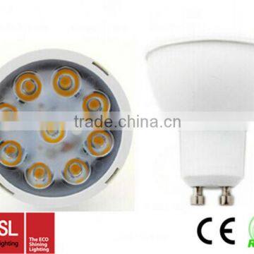 Low Price!! led GU10 7w Led Bulbs Light High Brightness Led Spotlight Lamp 100-240V GU10 5W