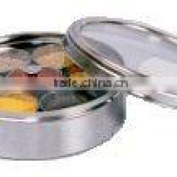 Stainless Steel Spice Box / Masala Dabba