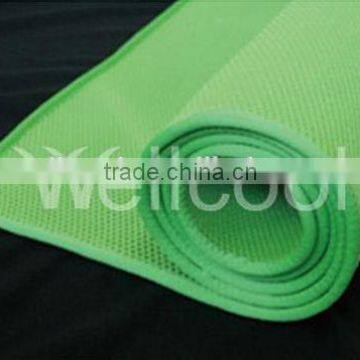 Breathable 100% polyester 3D spacer mesh fabric cool topper