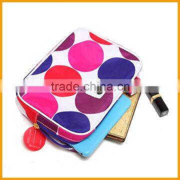 Fashion Clutch Polyester Printing Trendy Makeup Bag