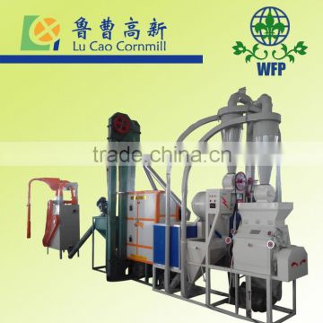 corn and wheat flour milling plant for WFP