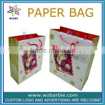 printed gift paper bags for christmas