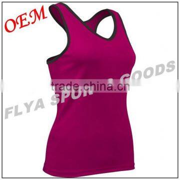 Hot Selling High Quality Wholesale custom woman singlet running wear