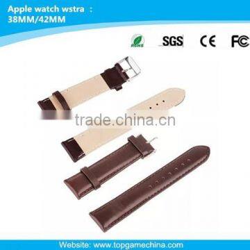 luxury premium genuine leather watch bands for apple watch