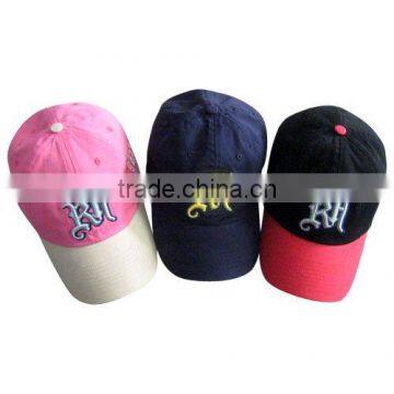 unstructured embroidery baseball hats