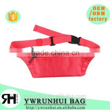 anti-theft running belt travel long waist bag money belt for sport