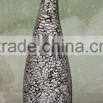 An unique design: A 10xH42cm beautiful Vietnam lacquer vase